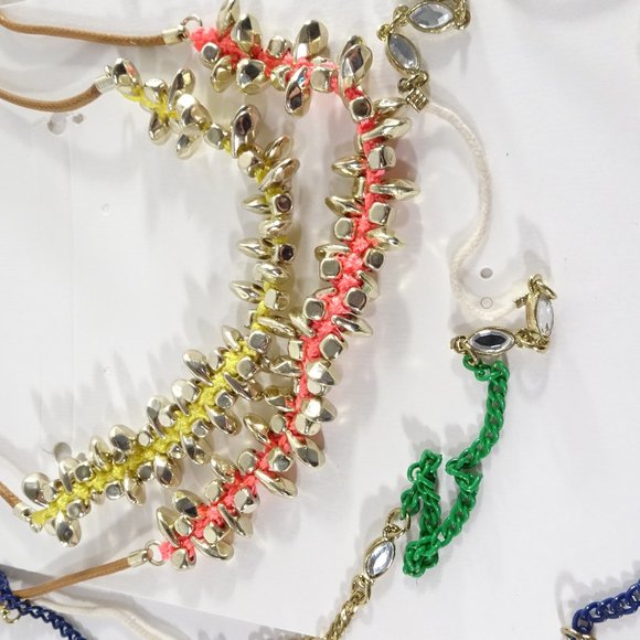 BANANA REPUBLIC RAINBOW NECKLACE SET OF 4 - Picture 3 of 6